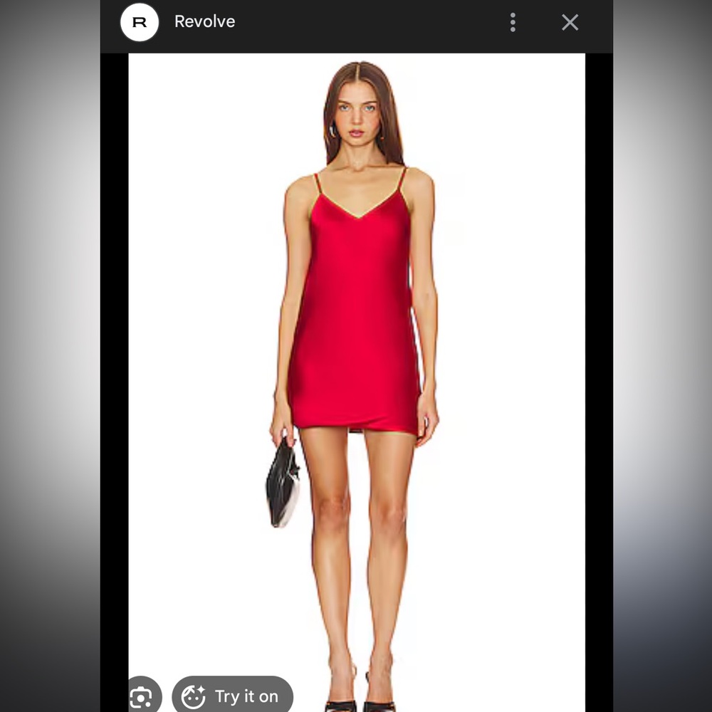 Norma Kamali Slip Mini Dress New with tags!!